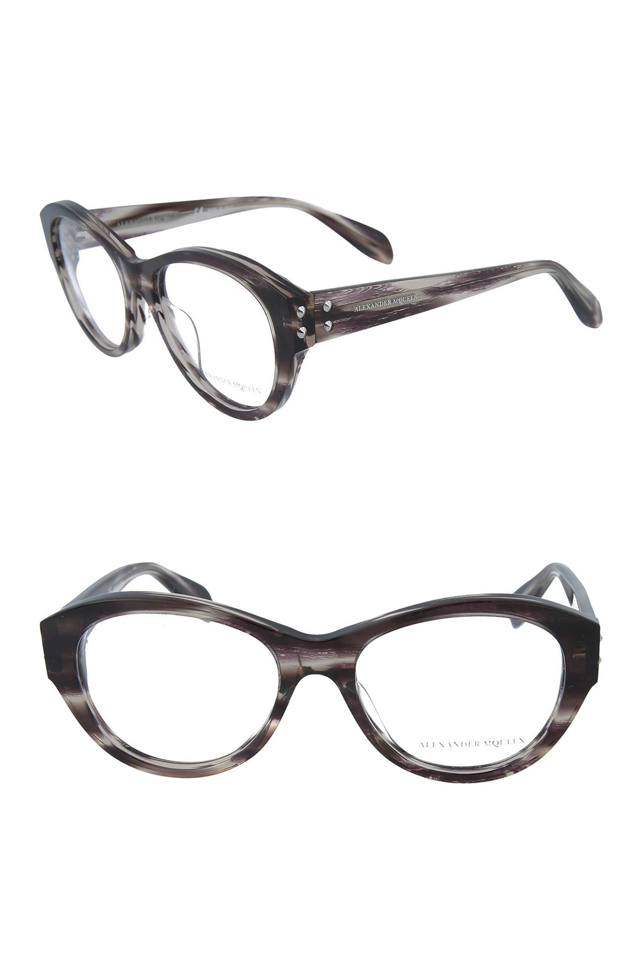 Alexander McQueen 52mm Acetate Optical Frames Nordstrom Rack