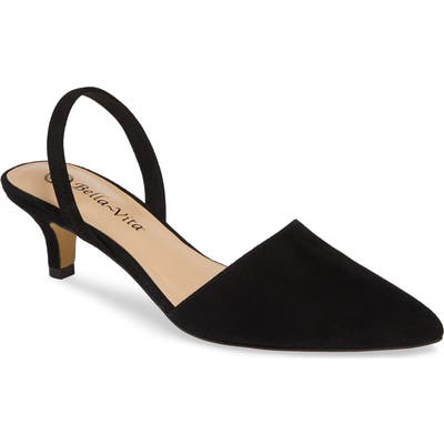 Bella Vita Sarah Ii Slingback Pump, Black