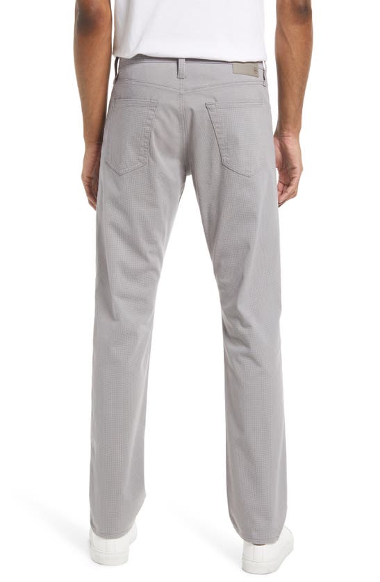 Ag Everett Sud Print Slim Straight Leg Pants In Blink Light Grey Multi