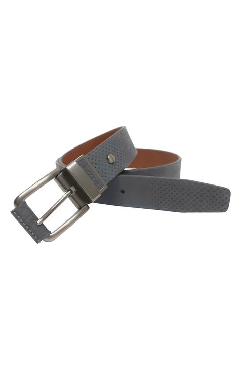 MCM Claus Adjustable Leather Belt In Sea Turtle At Nordstrom Rack in Green  for Men