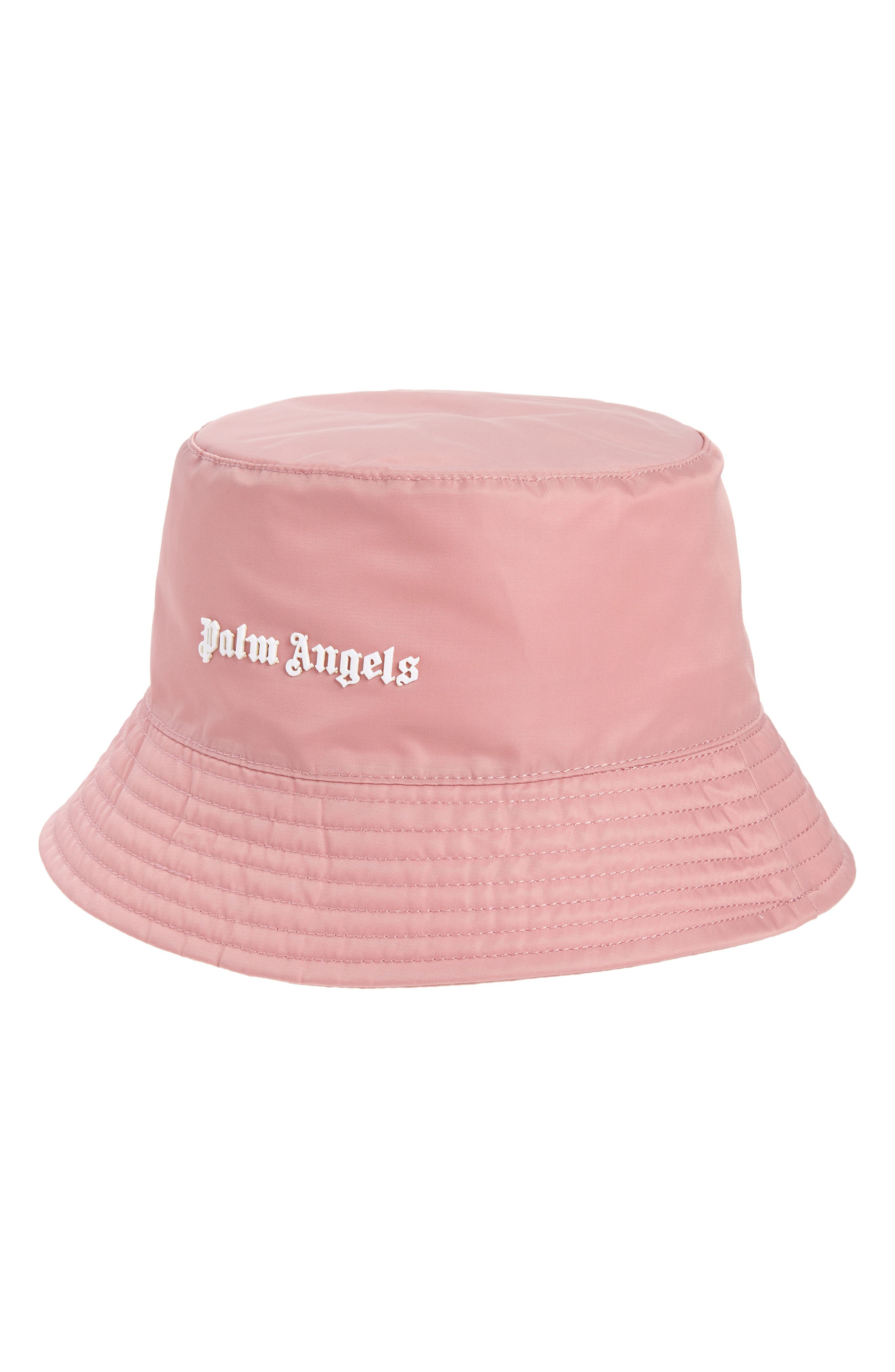 pink designer bucket hat