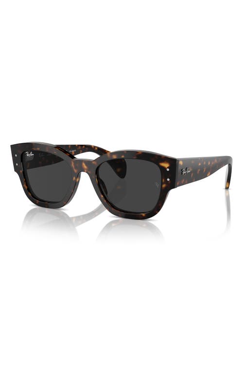 Ray Ban Ray-ban Jorge 52mm Polarized Square Sunglasses In Havana