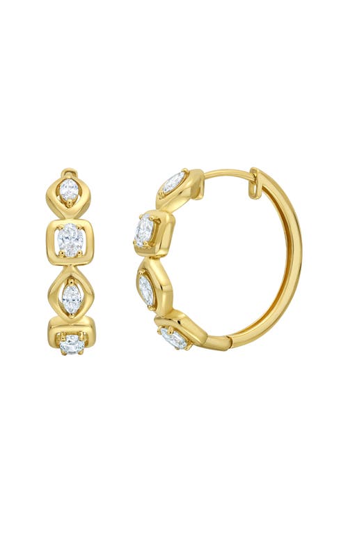 Bony Levy Maya Diamond Hoop Earrings in 18K Yellow Gold at Nordstrom