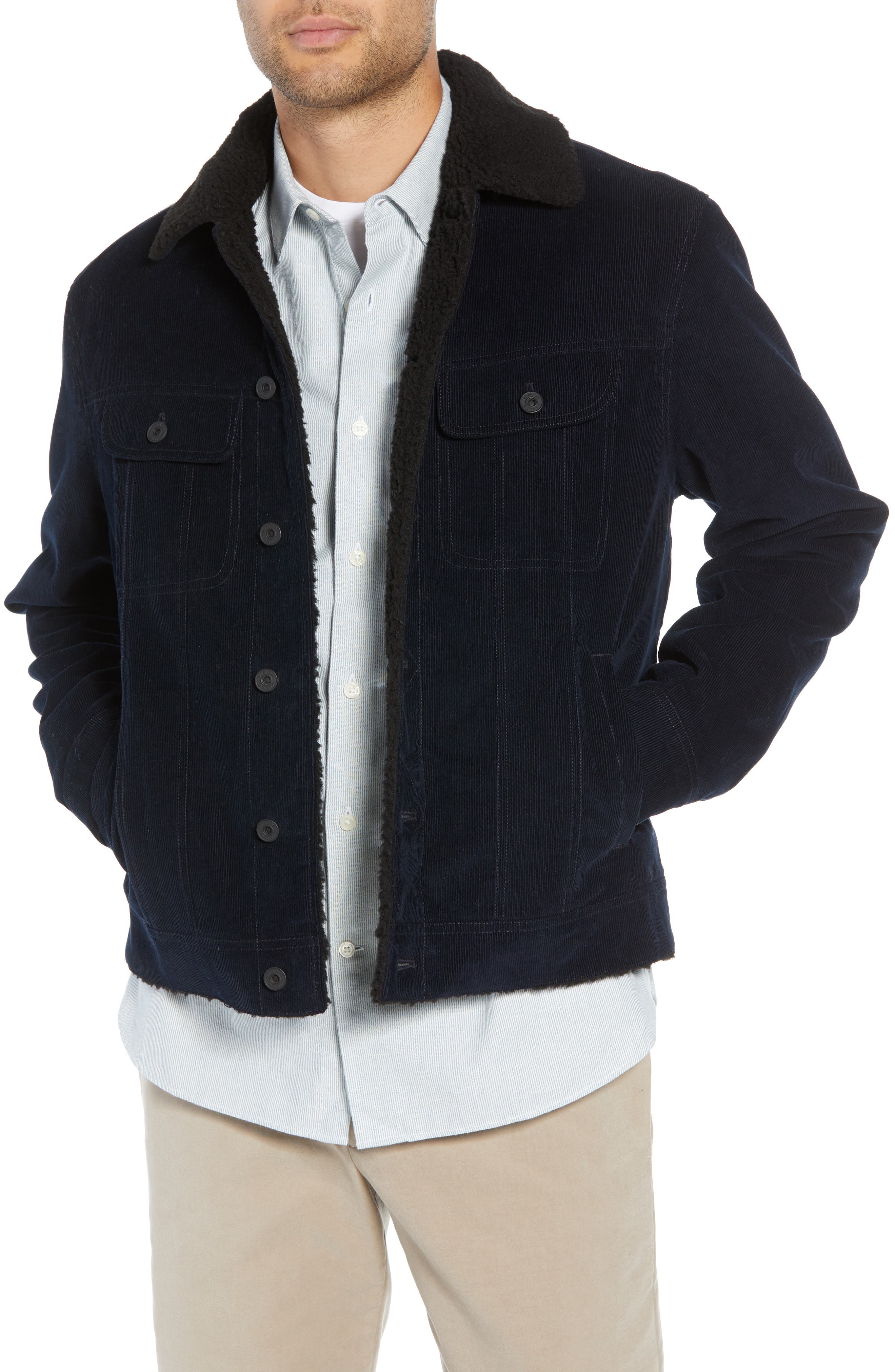 vince trucker jacket