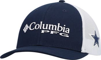 Columbia Youth Columbia Navy Dallas Cowboys PFG Mesh Snapback Hat