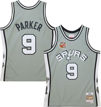 Tony Parker San Antonio Spurs Adidas Player Swingman Alternate Jersey - Gray, Men's, Size: XL