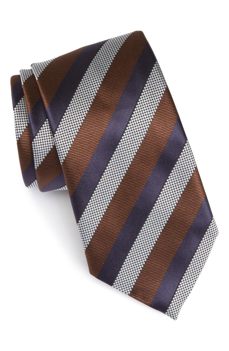 Ermenegildo Zegna Stripe Silk Tie | Nordstrom