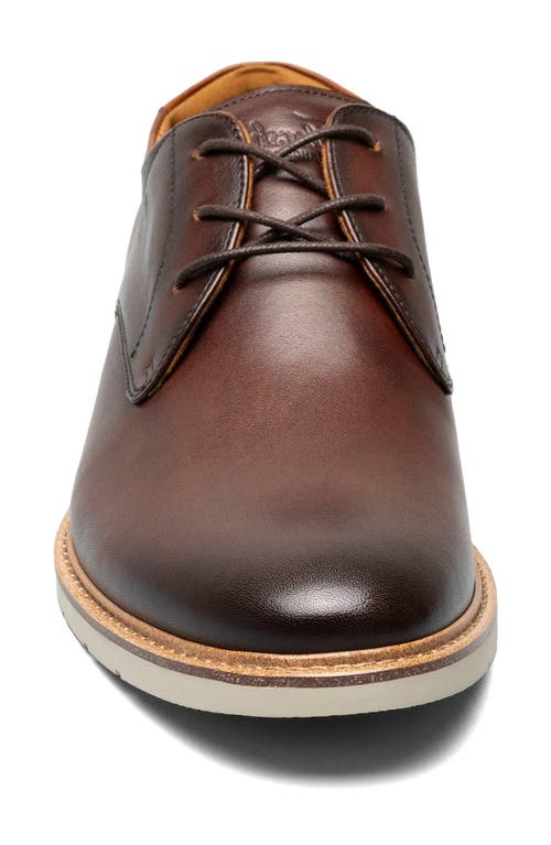 Florsheim Highpoint Plain Toe Derby In Brown
