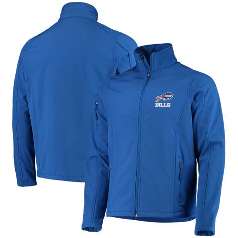 The Wild Collective /white Buffalo Bills Color Block Full-zip Puffer Jacket  At Nordstrom in Blue