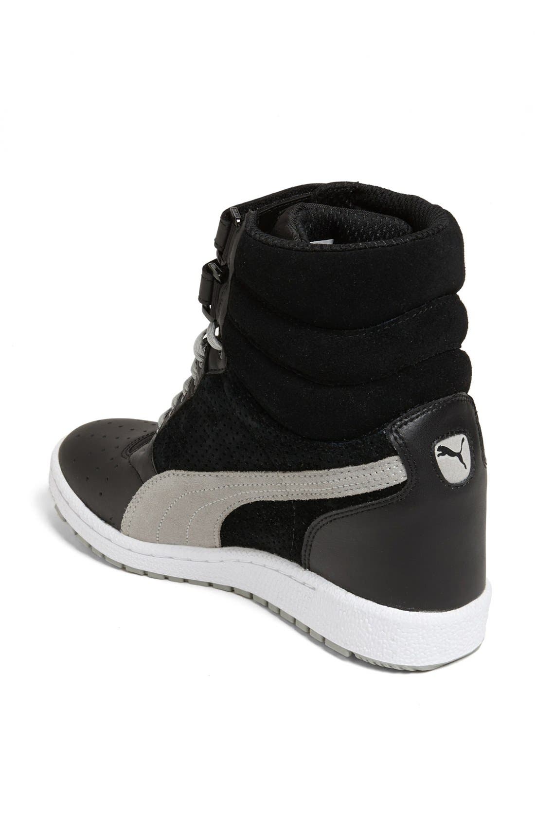 puma sky wedge sneakers