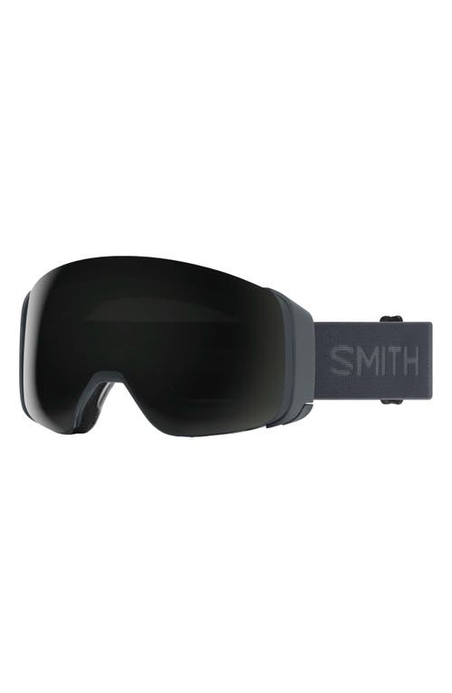 Smith 4d Mag 184mm Snow Goggles In Black