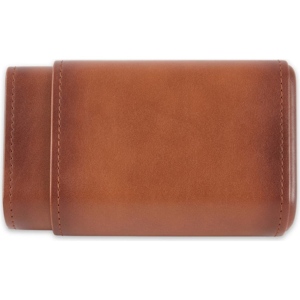 BEY-BERK BEY-BERK RUSTIC LEATHER CIGAR CASE