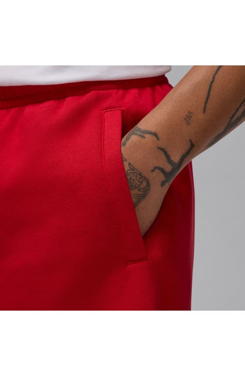 Shop Jordan Mvp Sweat Shorts In Gym Red