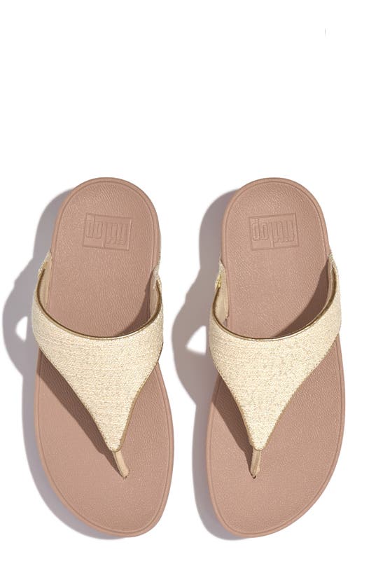FITFLOP FITFLOP LULU SHIMMERWEAVE FLIP FLOP