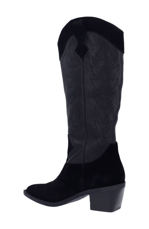 L'amour Des Pieds Veera Western Boot In Black