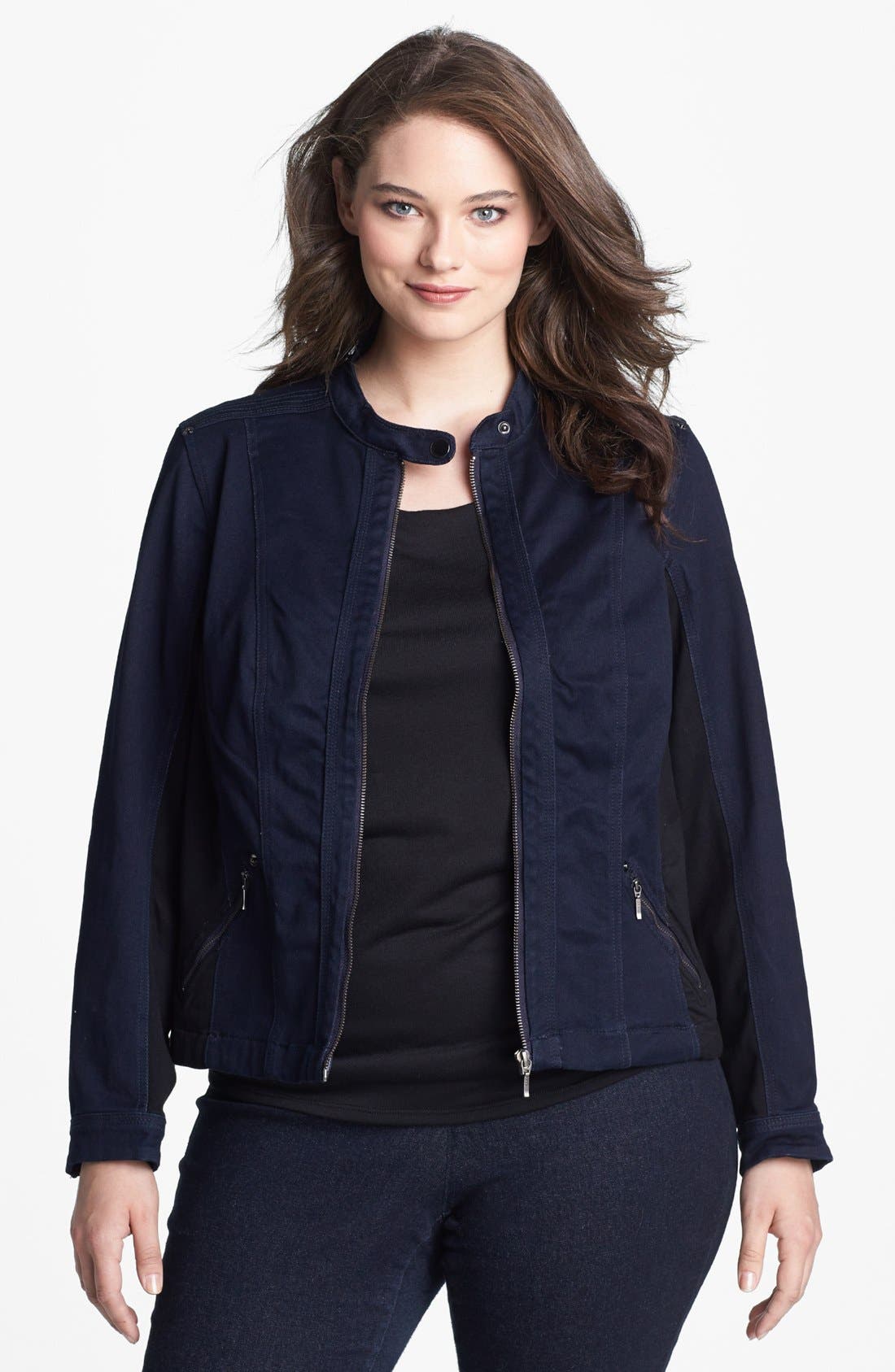 Evans Denim Jacket (Plus Size) Nordstrom