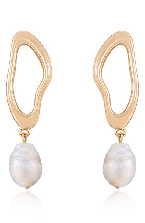 Pearl drop deals earrings nordstrom