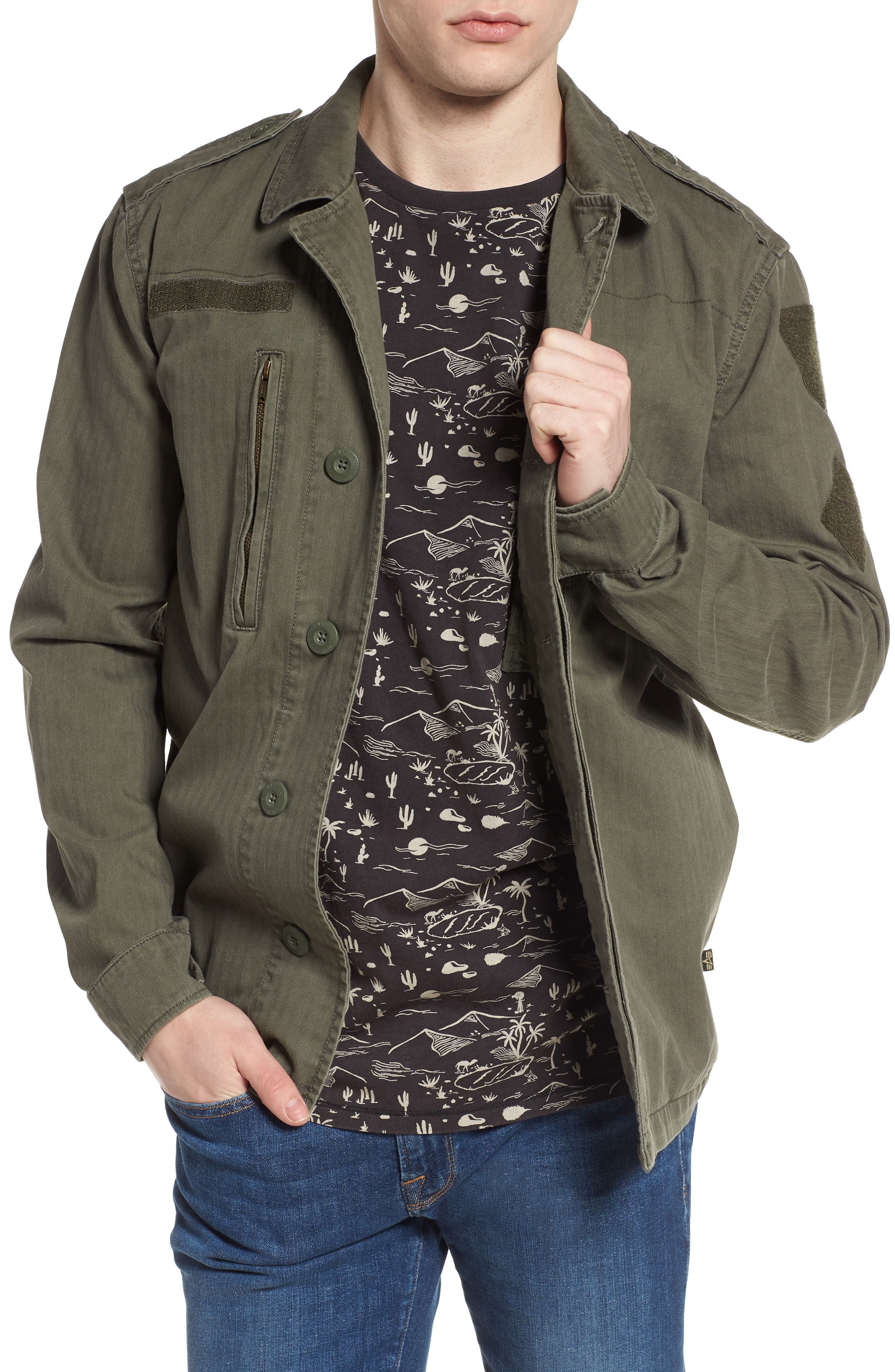 alpha industries french field coat