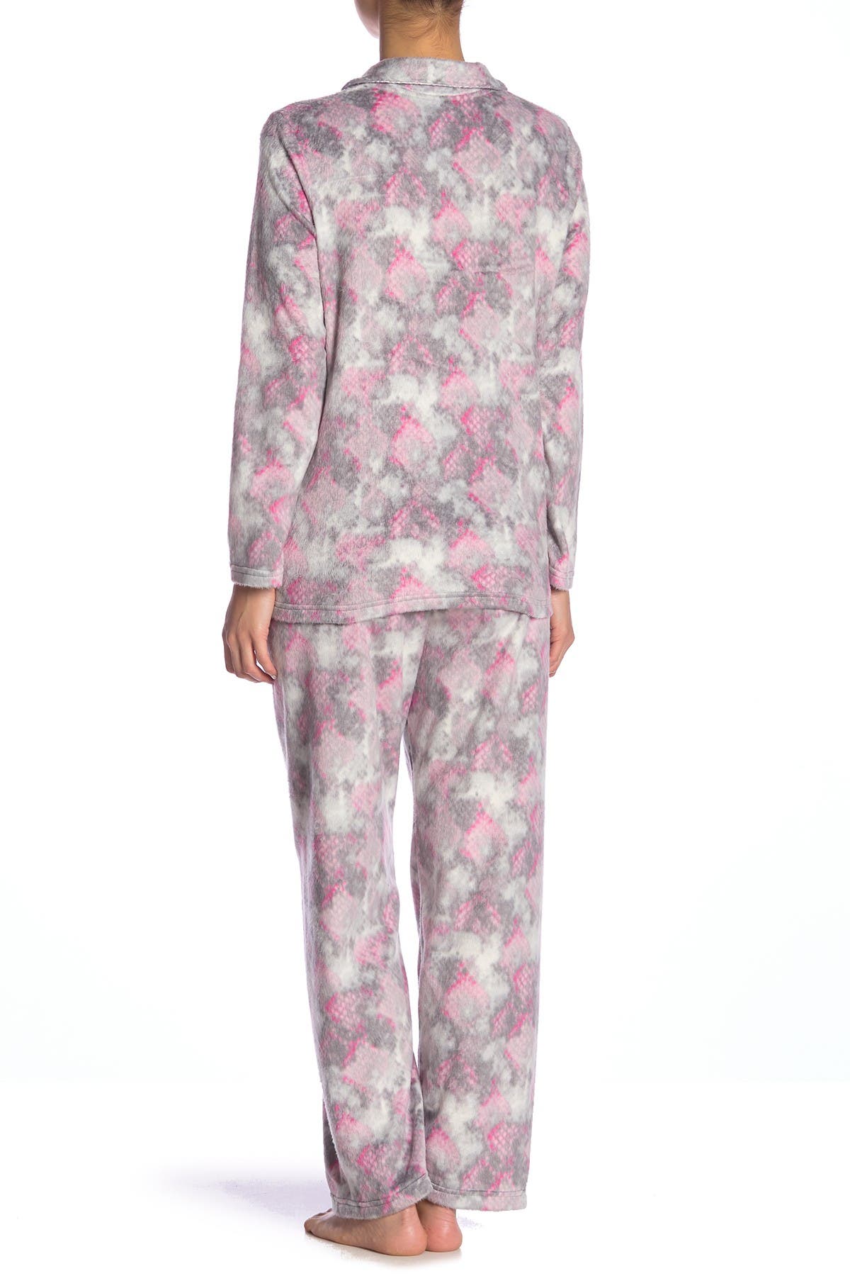 Tahari Essentially Yours Fleece 2Piece Pajama Set Nordstrom Rack
