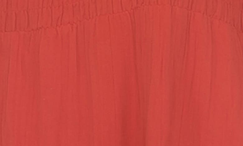 Boho Me Back Tie Midi Dress In Rust Spice