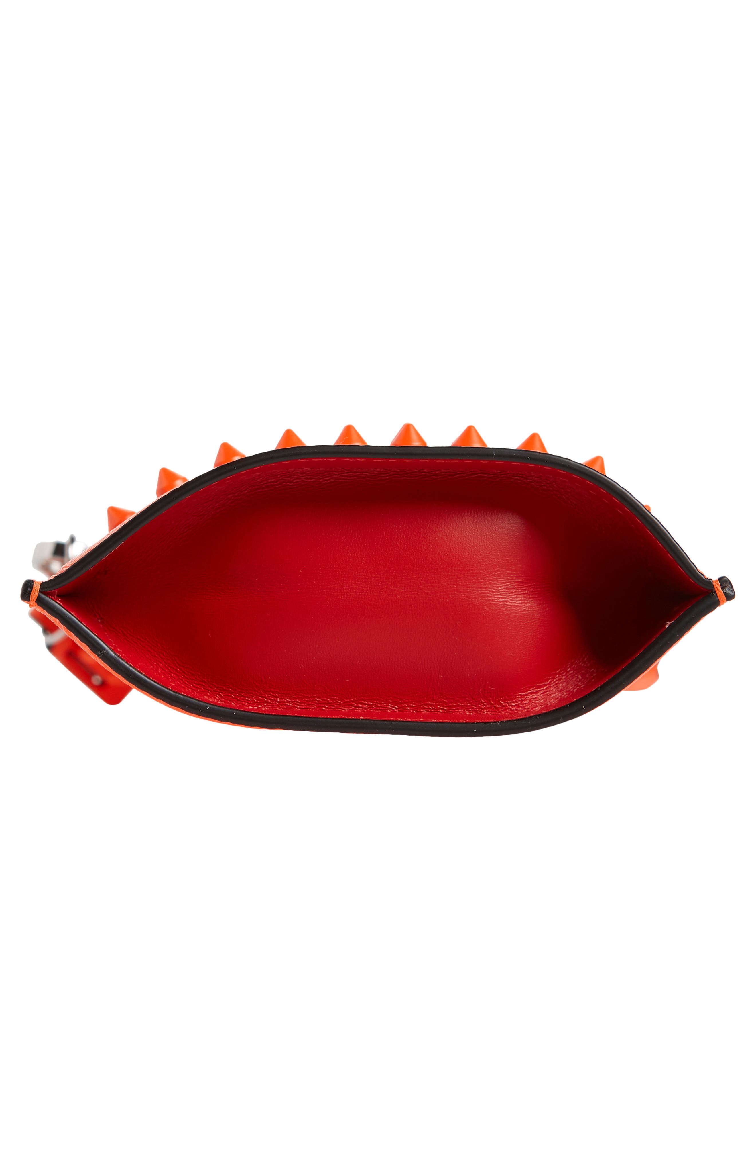 loubilab spiked leather crossbody bolsa