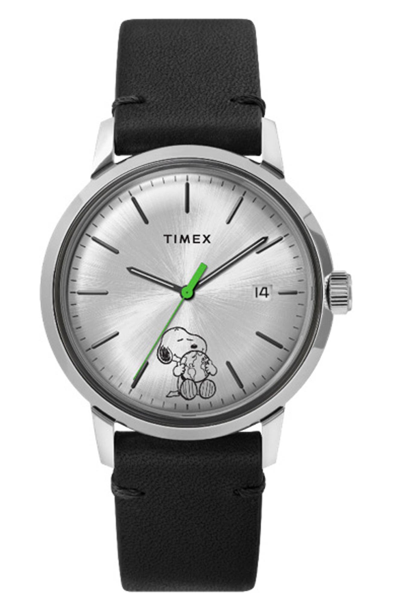 snoopy marlin timex