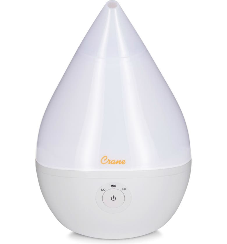 Crane Air Droplet 1u002F2-Gallon Cool Mist Humidifier