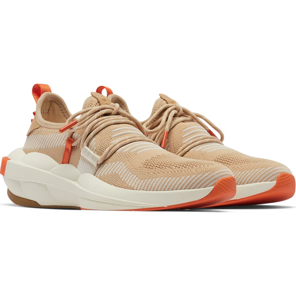 Sorel Explorer Defy Low Sneaker In Ceramic/chalk