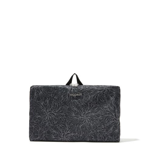Baggallini Carryall Packable Tote In Midnight Blossom