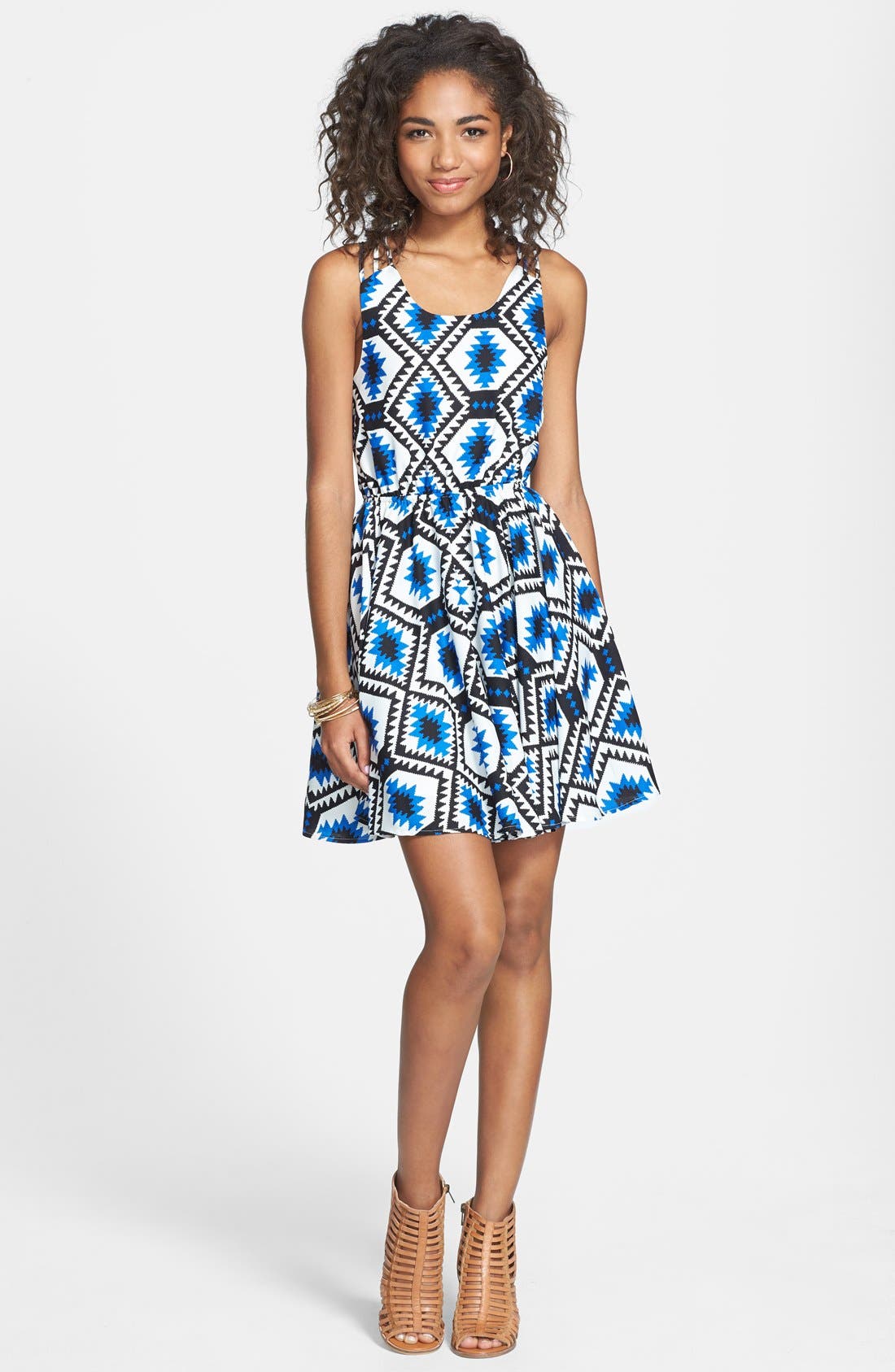 nordstrom cream dress