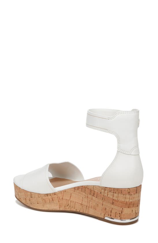 Shop Franco Sarto Perfetto Platform Wedge Sandal In White