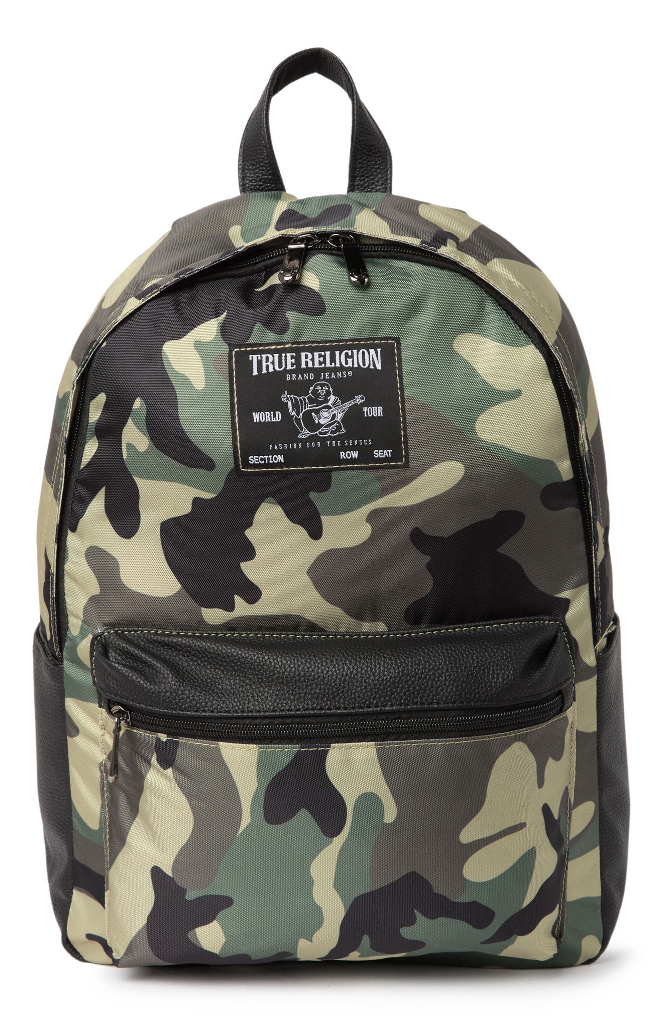 true religion monogram backpack