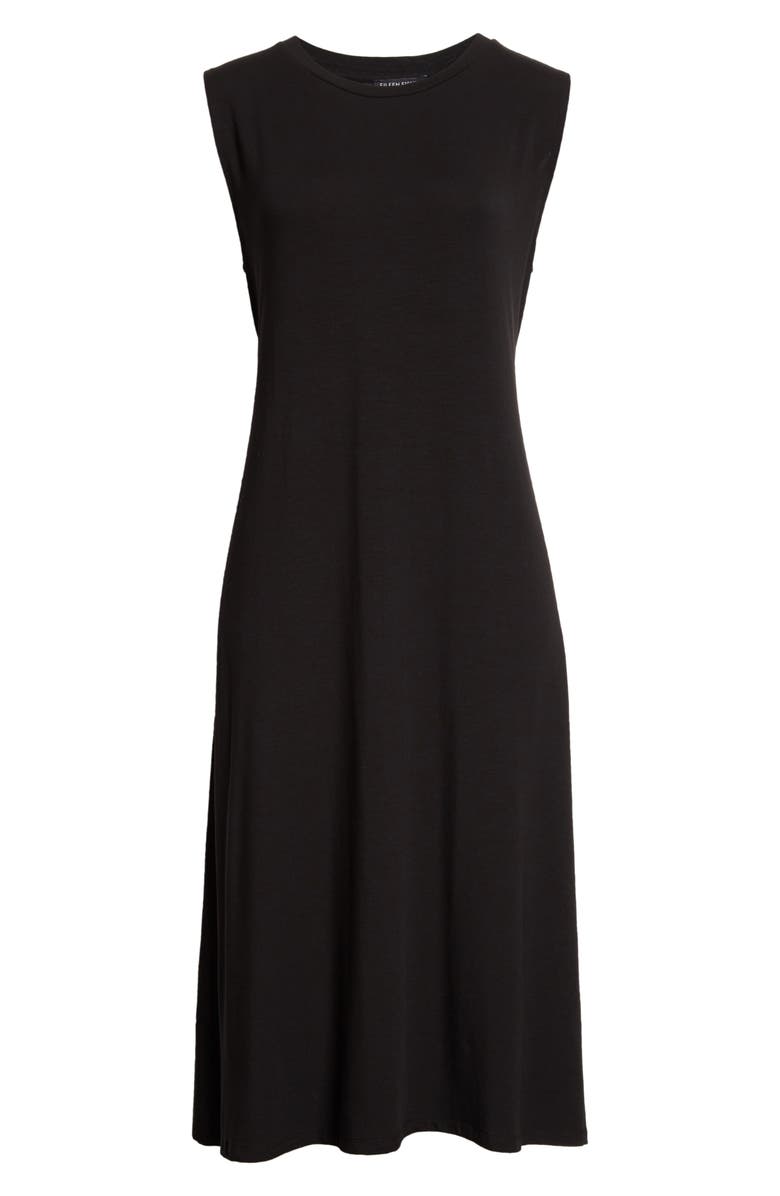 Eileen Fisher Sleeveless Jersey Shift Dress, Alternate, color,