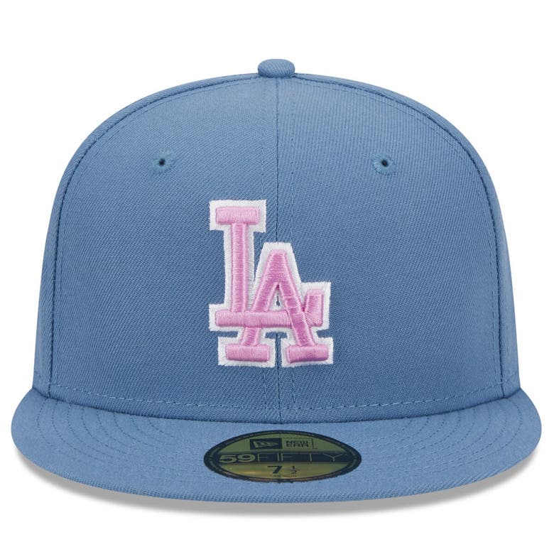 Shop New Era Los Angeles Dodgers Faded Blue Color Pack 59fifty Fitted Hat