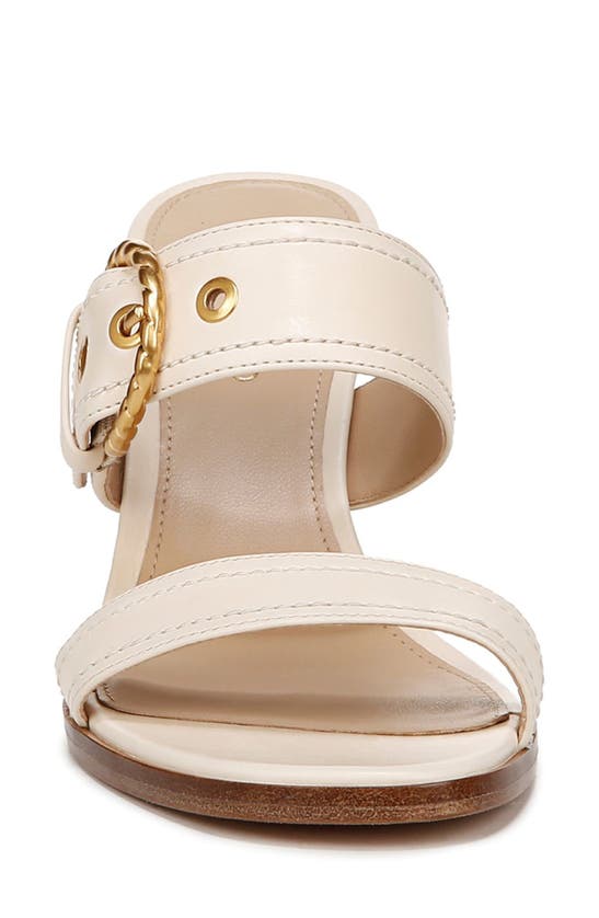 Shop Veronica Beard Margaux Slide Sandal In Ecru