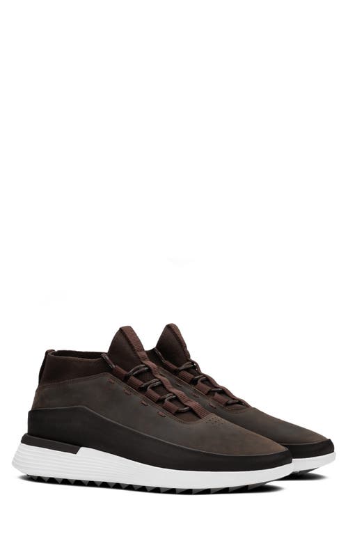 Crossover Mid WTZ Water Resistant Sneaker in Brown /White
