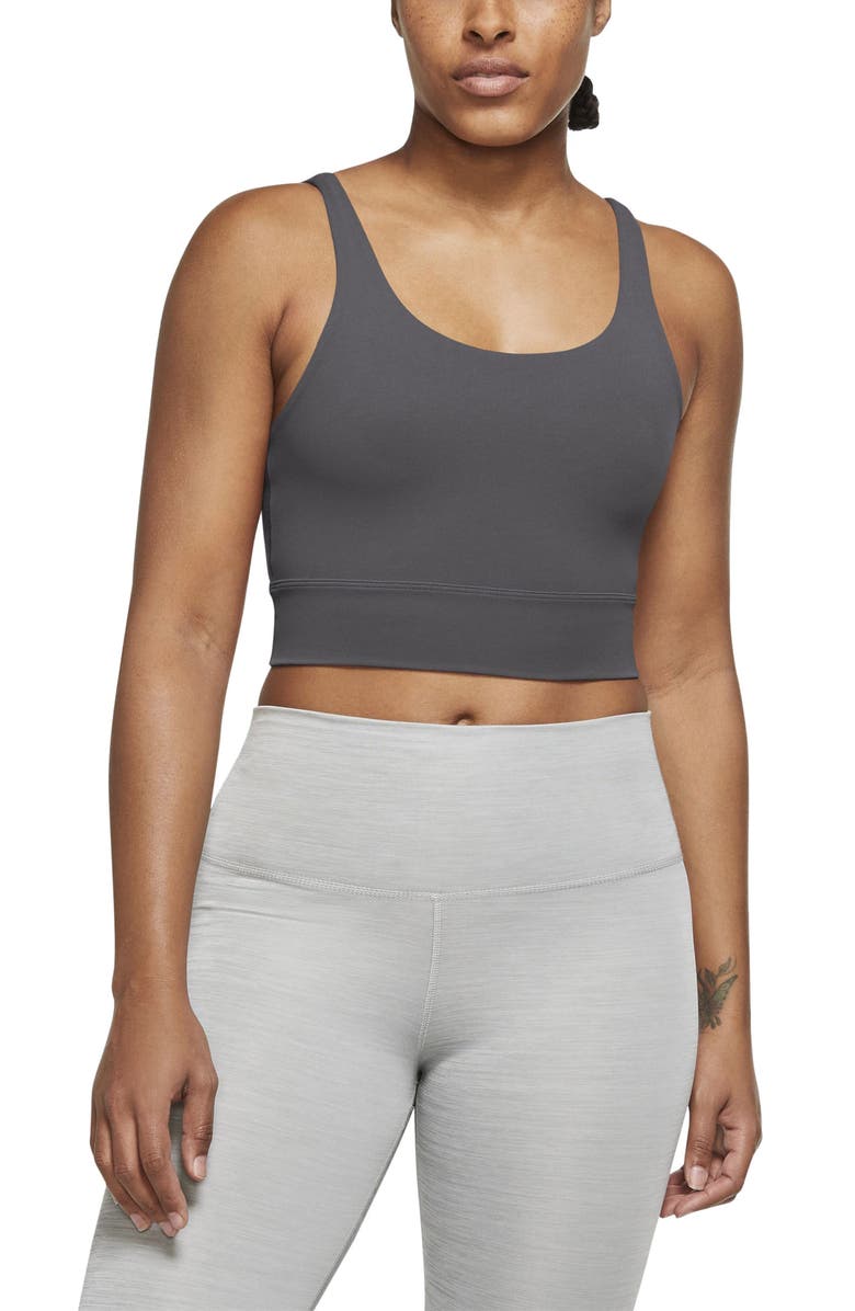 Nike Yoga Luxe Infinalon Crop Top, Main, color, 