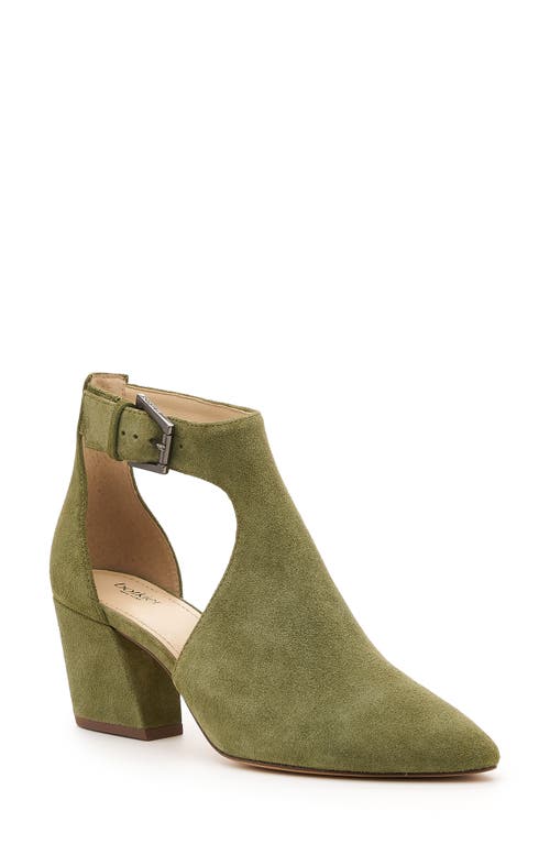 Botkier Shelby Pointed Toe Pump in Green Suede