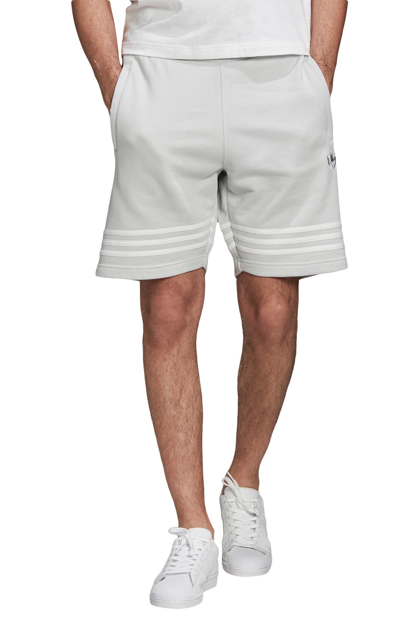 adidas french terry shorts