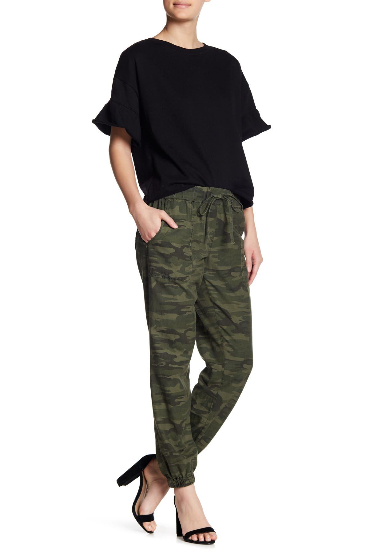 sanctuary camo joggers