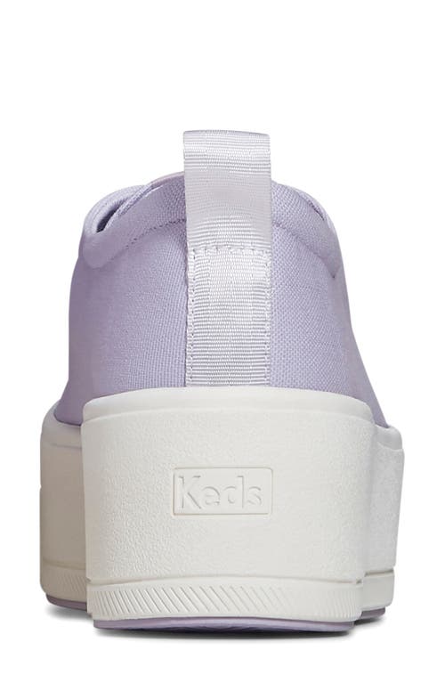 Shop Keds ® Sklyer Platform Sneaker In Light/pastel Purple Canvas