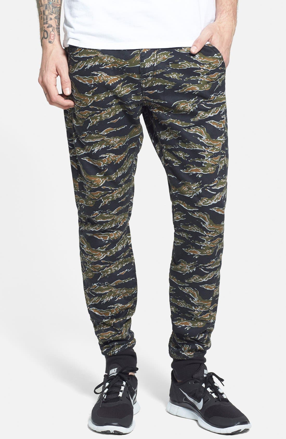 true religion camo joggers