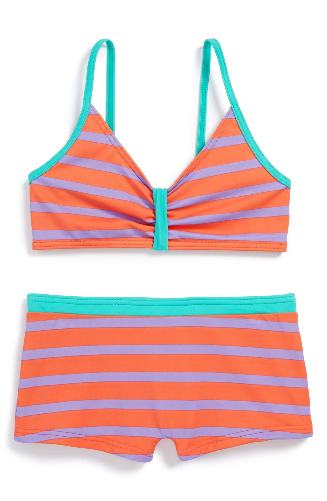 Mini Boden 'Surf' TwoPiece Swimsuit (Toddler Girls, Little Girls & Big