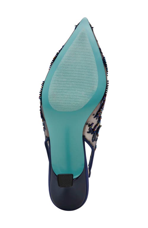 BETSEY JOHNSON BETSEY JOHNSON NIKKI POINTED TOE SLINGBACK PUMP