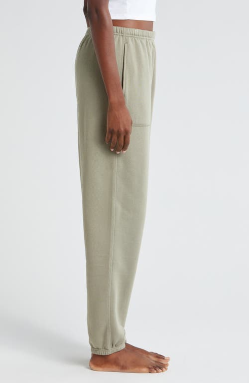 Shop Lunya Silksweats™ Reversible Pajama Joggers In Shaded Olive