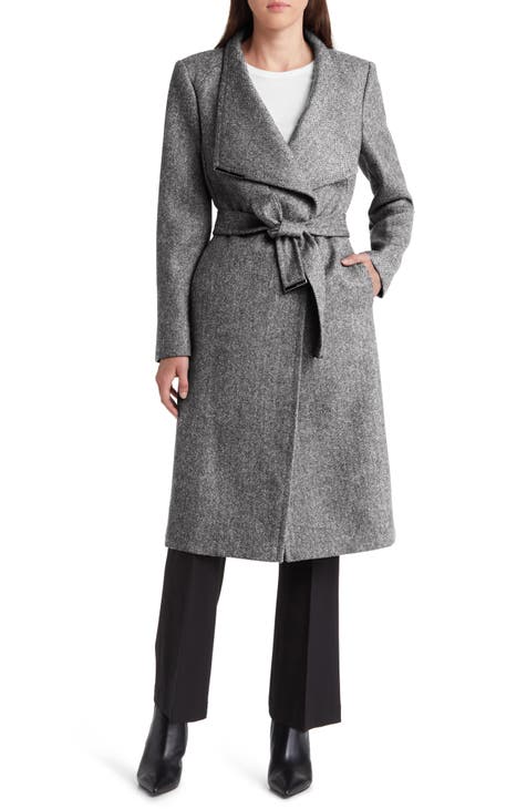Roseane Wool Wrap Coat