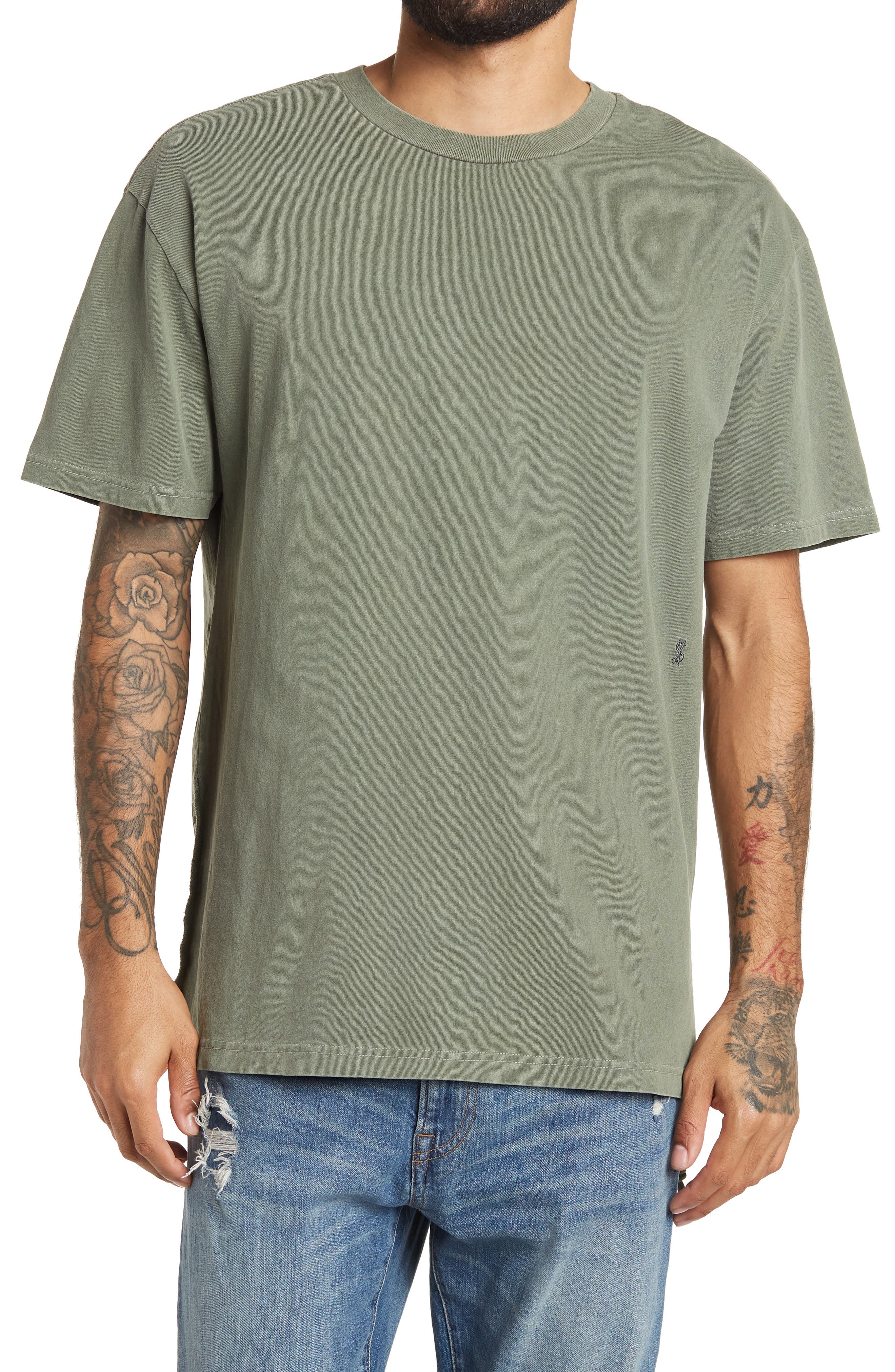 Ksubi Biggie Men's Cotton Jersey T-Shirt in Green at Nordstrom, Size Small
