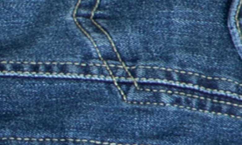 Apny Frayed Denim Jacket In Indigo