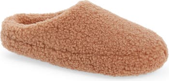 Madewell Faux Shearling Scuff Slippers | Nordstrom