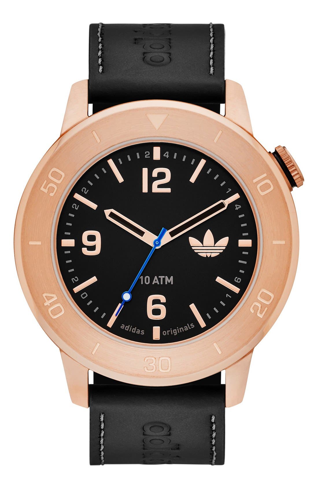 adidas leather watch